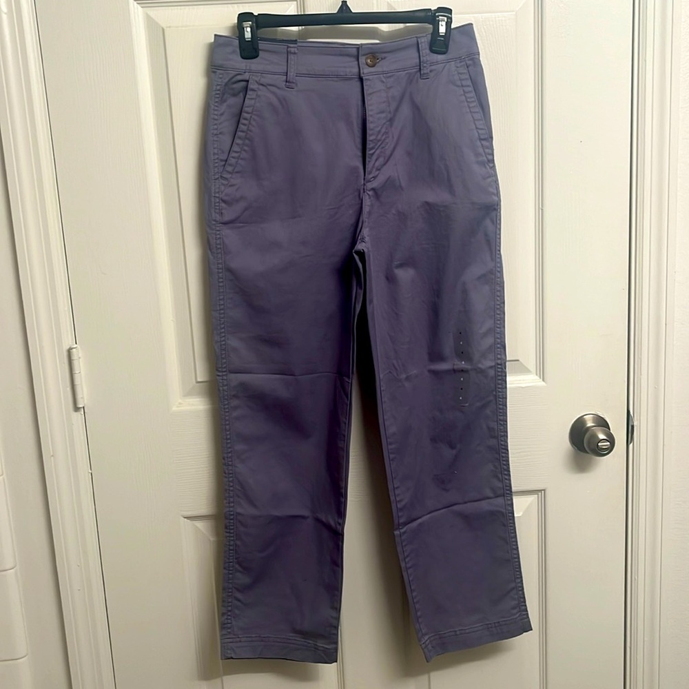 GAP Girlfriend Khaki stretch High Rise pants